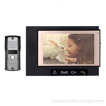7" TFT-LCD Audio Door-phones, CMOS 700TVL Camera, Big PromotionNew